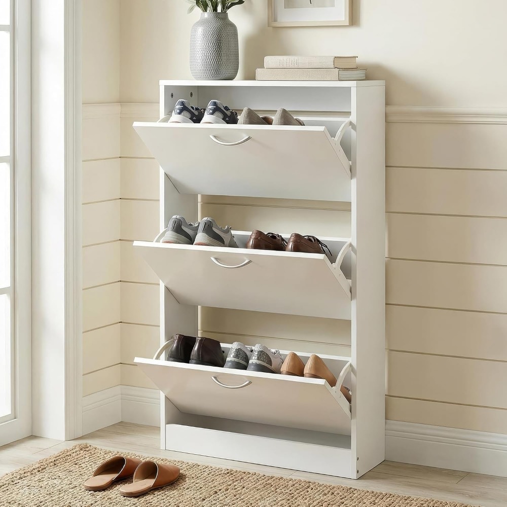 Lemari Sepatu Sempit untuk Pin - Shoe Rack Cabinet Narrow Entryway ulasan dan harga
