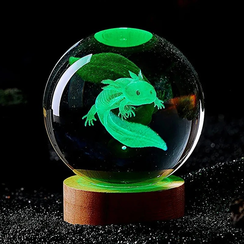 Bola kristal ukir Laser 3D Axo - Floating Nightstand With Led Light ulasan dan harga