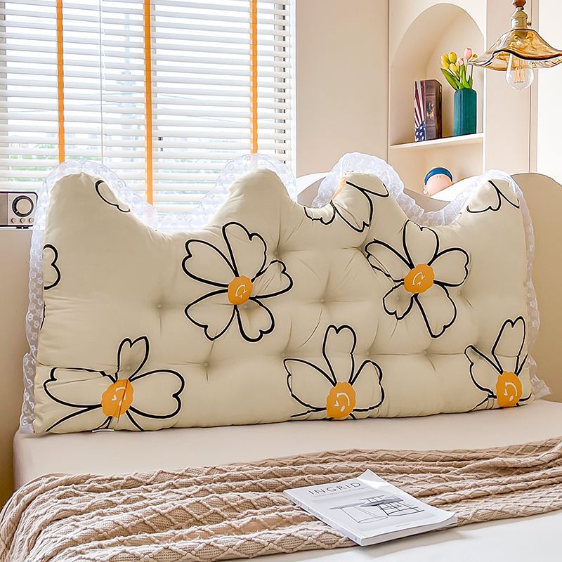 Renda mahkota 1.2M, bantal pan - Headboard Cushion Backrest Tatami ulasan dan harga