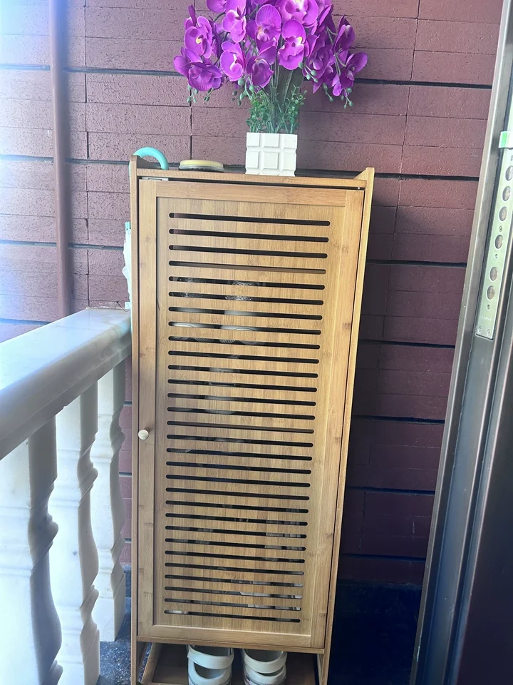 Rak Sepatu Kecil Sempit dengan - Shoe Rack Cabinet Narrow Entryway ulasan dan harga